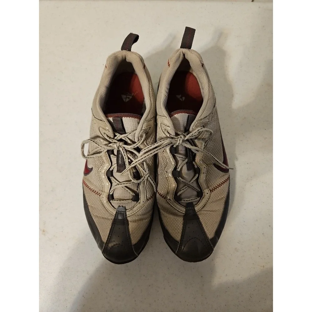 Nike All-Trac Winter spike Hiking Shoes Womens‎ 9.5 Beige 314411-262(S117